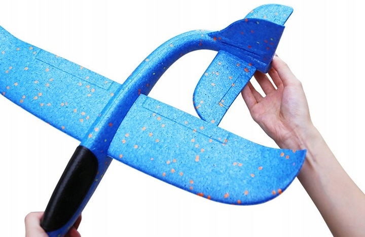 Samolot Szybowiec Styropianowy DUŻY ze Styropianu OPAKOWANIE 5 SZT- KOLORY