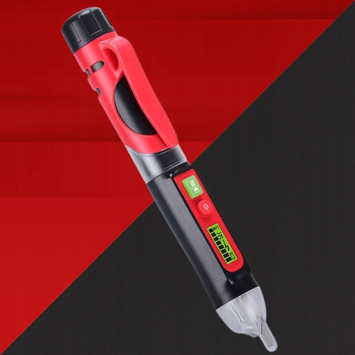 PRÓBNIK NAPIĘCIA TESTER GNIAZDEK ELEKTRYCZNYCH AC BEZDOTYKOWAY