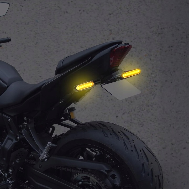 4x PŁYWAJĄCE DYNAMICZNE KIERUNKOWSKAZY MOTOCYKL QUAD SKUTER MOTOR CROSS