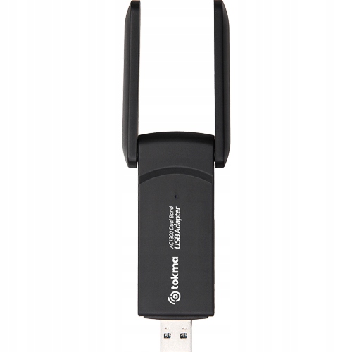 AC1300 ADAPTER KARTA SIECIOWA WiFi Wi-Fi NA USB Z ANTENAMI 1300Mbps 5GHz