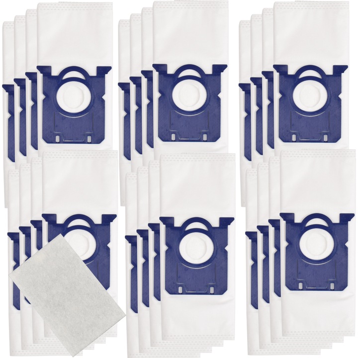 24x Worki do ELECTROLUX UltraSilencer Ergospace BAG PHILIPS EasyLife