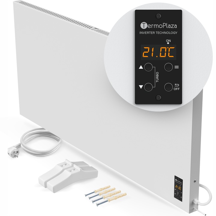 Grzejnik konwektorowy na podczerwień 2w1 750W 20m2 promiennik