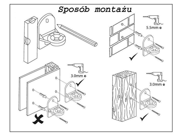 ŚCIENNY UCHWYT GŁOŚNIKOWY 3D GŁOŚNIK BYDGOSZCZ