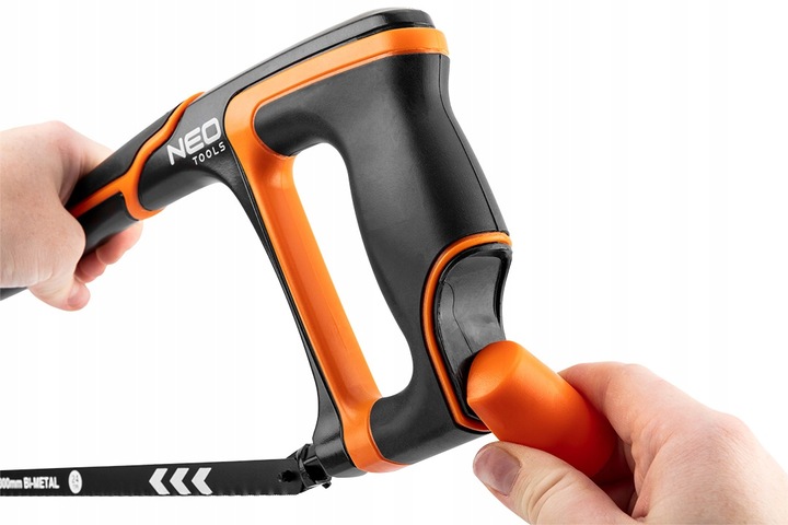 NEO Piła Ręczna Do Metalu Brzeszczot 300mm + 5 Zapasowych Brzeszczotów