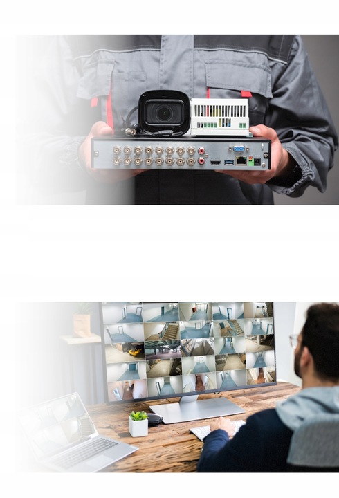 REJESTRATOR ANALOGOWY DO MONITORINGU 16 KANAŁÓW 5MPx DVS PODGLĄD ZDALNY DVS