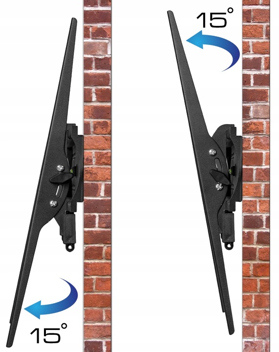 UCHWYT DO TELEWIZORA WIESZAK NA TV LCD UCHYLNY MOCNY 35-85 CALI KingMount