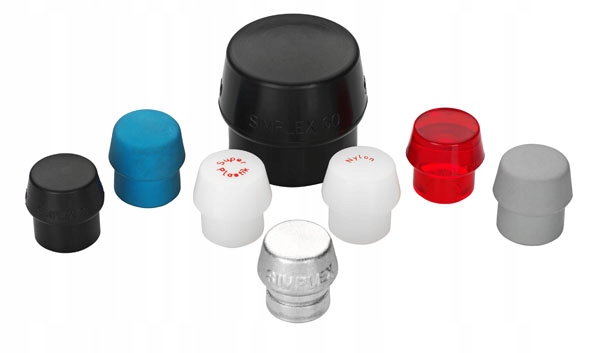 Obuch do młotka z miękkim bijakiem SIMPLEX gumowy 80mm HALDER