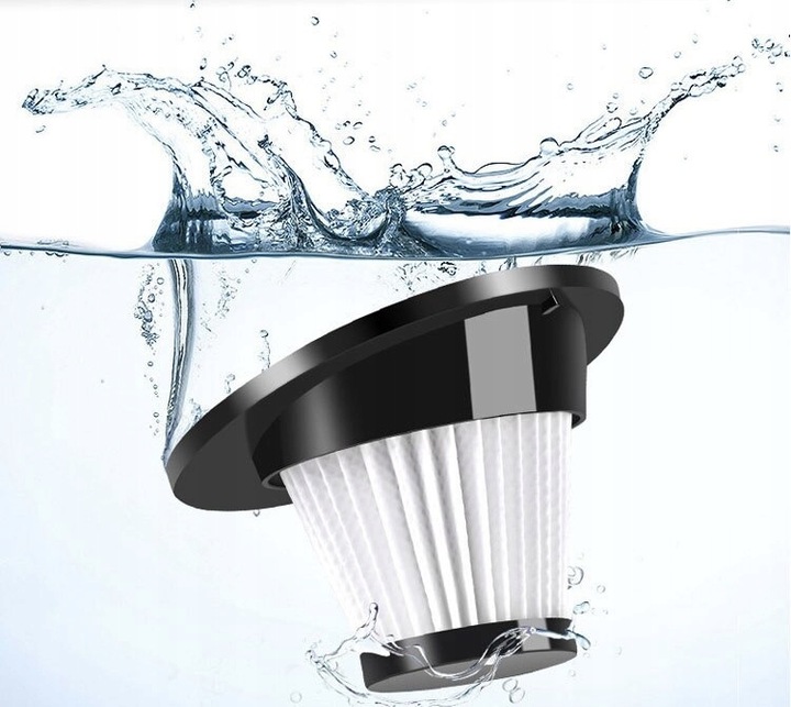 Mocny Odkurzacz Samochodowy Ręczny 120W Mocny Filtr Bezworkowy + Kabel