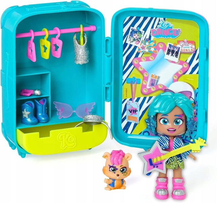 KOOKYLOOS SUZIE'S SUITCASE - WALIZKA, LALECZKA