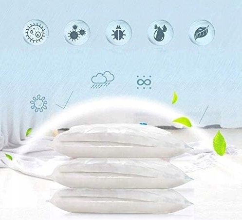 Worki Próżniowe na Ubrania Pościel do Pakowania 14 szt Zestaw + Pompka