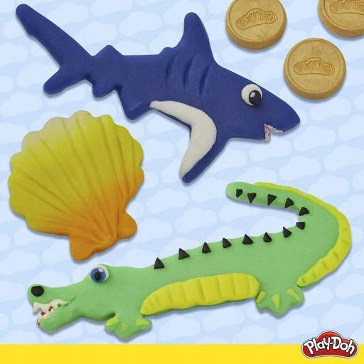 PLAY-DOH CIASTOLINA ZESTAW PIRACKI 13 TUB F1175