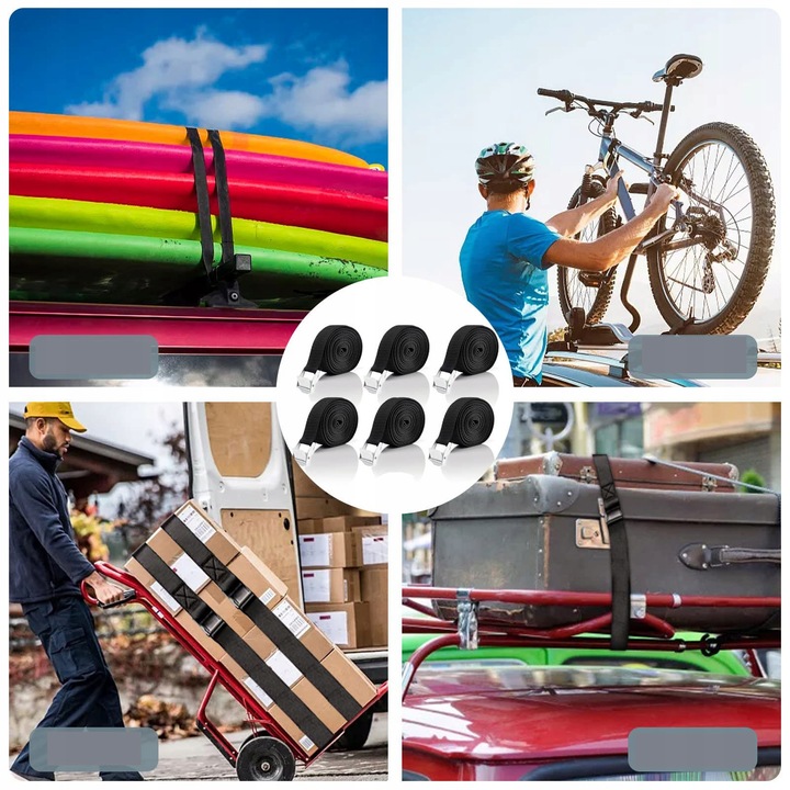 10X SILNE PASY MOCUJĄCE Z ZAMKIEM ZACISKOWYM REGULOWANY DO BAGAŻU WALIZKI