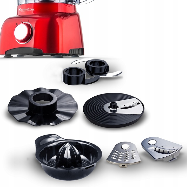 WIELOFUNKCYJNY MALAKSER ROBOT KUCHENNY TARKA SZATKOWNICA 800 W 1,2 L