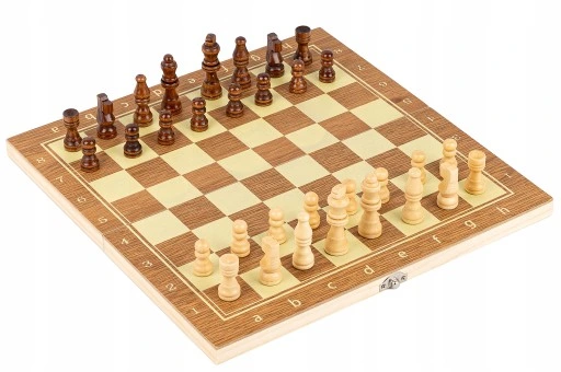 GRA W SZACHY WARCABY TRYKTRAK ZESTAW 3w1