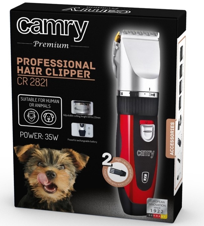 MASZYNKA DO STRZYŻENIA PSÓW ZWIERZĄT CAMRY +ZESTAW