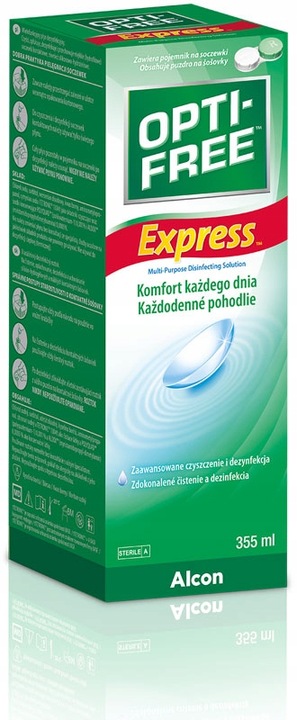 OPTI FREE Express 355ml Płyn do soczewek ALCON
