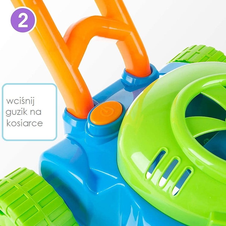 KOSIARKA NA BAŃKI MYDLANE NA BATERIE + PŁYN