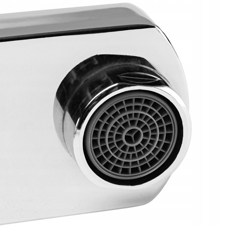 BATERIA ŁAZIENKOWA UMYWALKOWA STOJĄCA KRAN NABLATOWY DO UMYWALKI CUBE