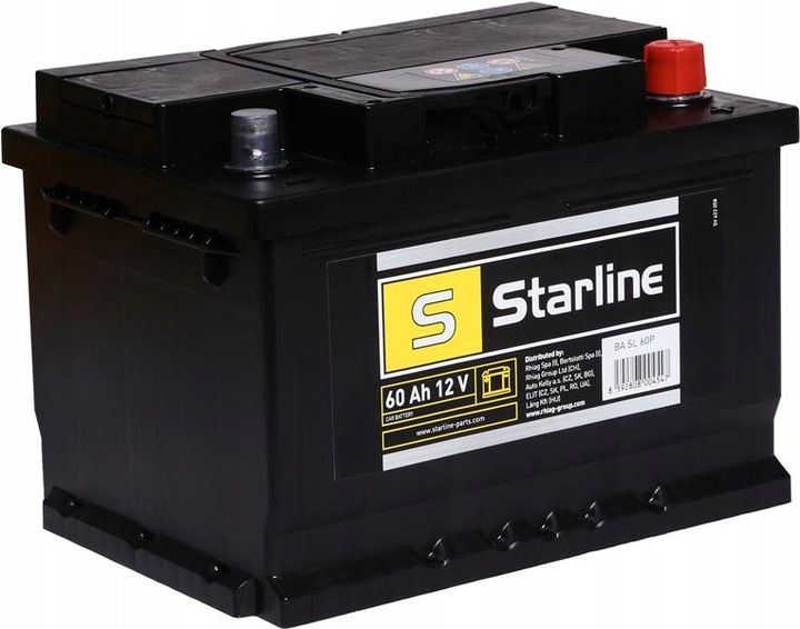 Akumulator 12V 60Ah 540A Starline 62Ah