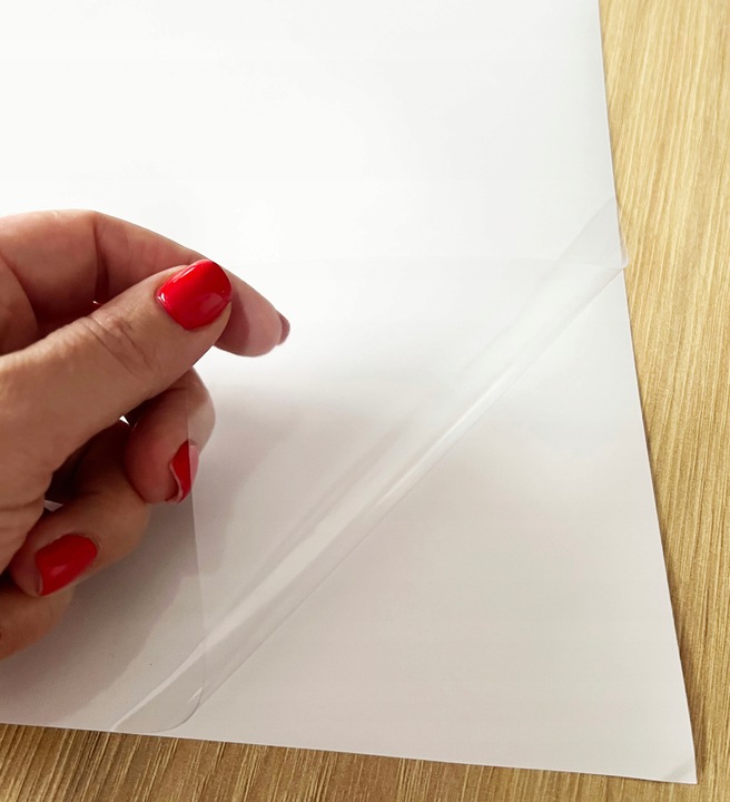 FOLIA OCHRONNA Drzwi Meble PRZECIW DRAPANIU Samoprzylepna BEZBARWNA 100x50