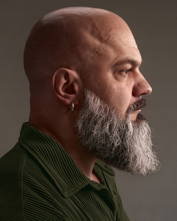 Srebrny kolczyk - kółko KLETTUR