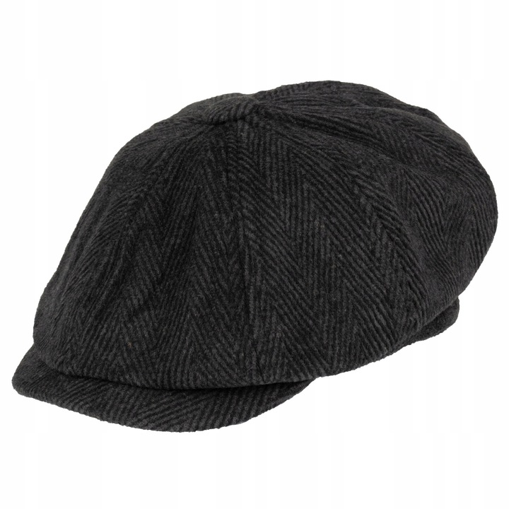 KASZKIET Męski Alessio Stylowy Elegancki NEWSBOY CAP Jesień Zima RETRO