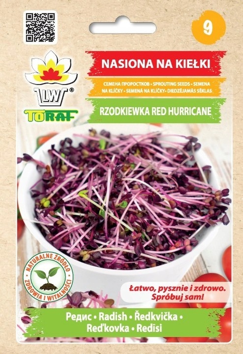ZESTAW NASIONA NA KIEŁKI MIX ODMIAN ŁATWA UPRAWA MICROGREENS 21 SZT. GRATIS