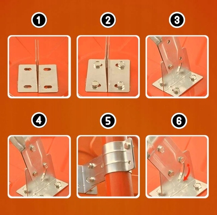 NIETŁUKĄCE LUSTRO WYJAZDOWE DROGOWE MAGAZYNOWE 60CM SFERYCZNE u-18a UCHWYT