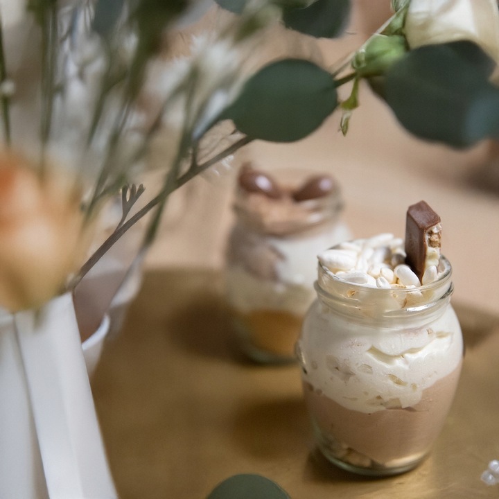 20x POJEMNIKI NA DESERY 150ml Słoik SZKLANY AMFORA Na Deserki Do