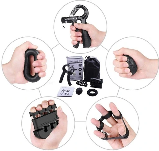 Ściskacz do Rąk Dłoni Regulacja Duży Zestaw Ćwiczenie do Rąk 5w1