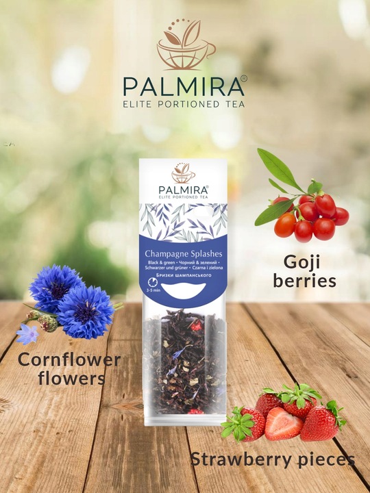 Zestaw deluxe herbat "Wiosenny" Earl Gray Champagne splashes Royal dessert