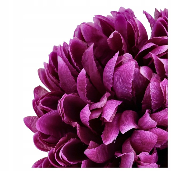 SZTUCZNE KWIATY CHRYZANTEMY główki wyrobowe STROIK na cmentarz