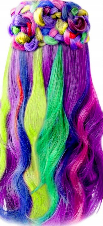 KREDA DO FARBOWANIA WŁOSÓW MALOWANIA Pasemka