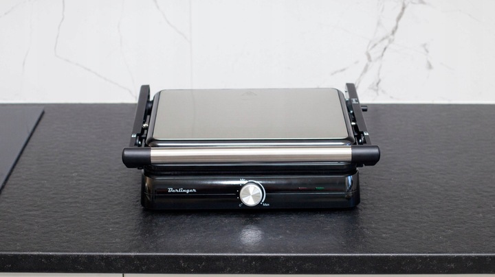 Opiekacz BERLINGER grill elektryczny| toster panini | rozkładany 180°