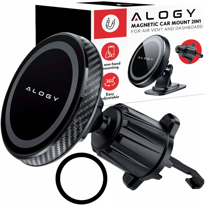 UCHWYT SAMOCHODOWY MAGNETYCZNY DESKĘ KOKPIT MAGSAFE DO IPHONE 13 14 15 16