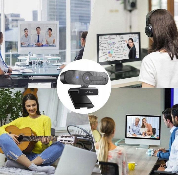 Kamera Jelly Comb FULL HD 1080P internetowa z Mikrofonami Stereo R23-1509