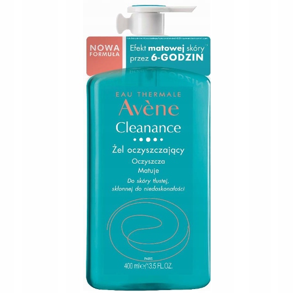 AVENE CLEANANCE Żel oczyszczający 400ml