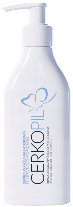 CERKOPIL Hipoalergiczny żel do mycia ciała pod prysznic 300 ml