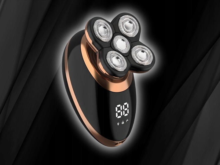 Golarka Męska 5W1 Maszynka do Golenia Brody, Włosów i Głowy - Trymer Alpha