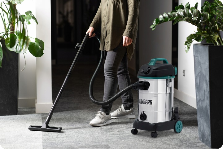 ODKURZACZ PRZEMYSŁOWY BEZWORKOWY MOCNY UNIWERSALNY NA MOKRO SUCHO