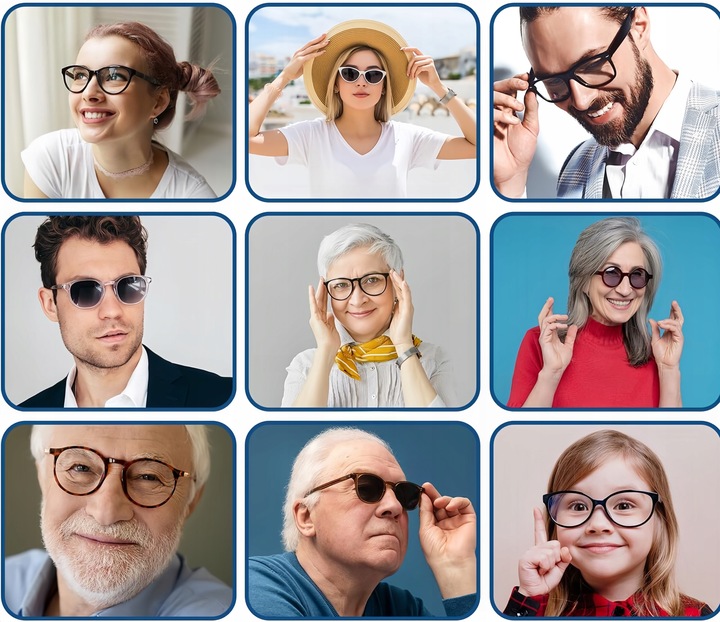 32 PAR NOSKÓW PRZYKLEJANYCH PRZEZROCZYSTYCH DO OKULARÓW 64 NOSKÓW SILIKON