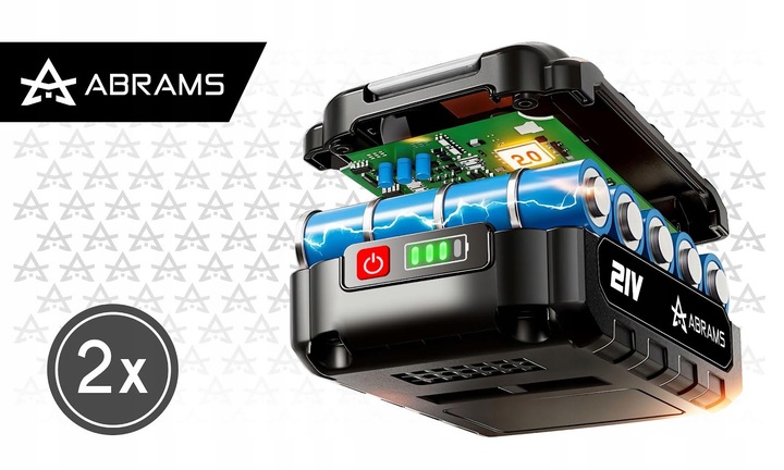 PIŁA ŁAŃCUCHOWA AKUMULATOROWA PILARKA OGRODOWA DO DRZEWA 6 CALI 2 X