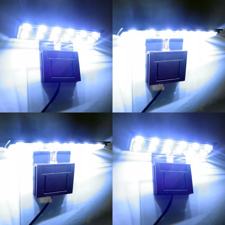 Jeneca X3 Lampa Led Do Akwarium 6W Oświetlenie Super Slim Cienka Nowoczesna