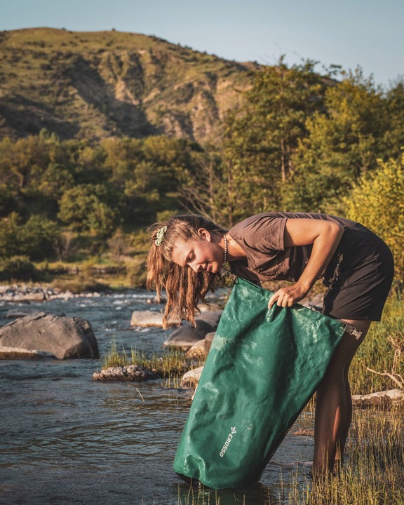 Pomarańczowy worek Crosso Dry Bag / 20 l