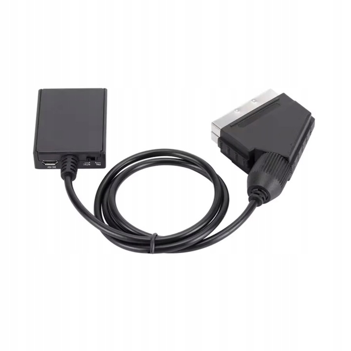 Kabel adapter konwerter z HDMI do Euro / Scart 1080p przejściówka TV