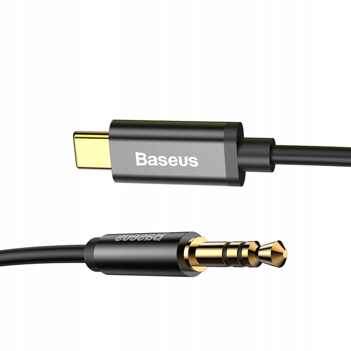 Kabel Baseus Yiven Type-C minijack (3,5 mm) - USB typ C 1,2 m