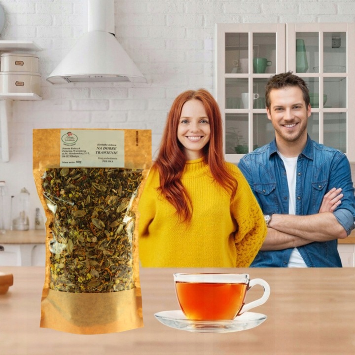 HERBATKA NA DOBRE TRAWIENIE PRZECIW NIESTRAWNOŚCI