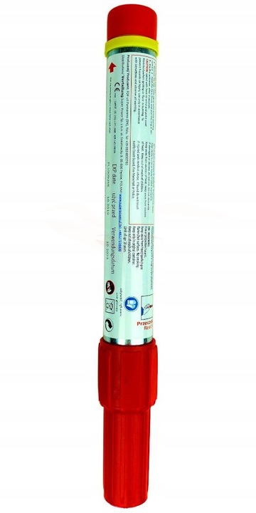 CZERWONA RACA MORSKA METALOWA ELIOS FDF 60s 1 sztuka FLARA DLA KIBICÓW