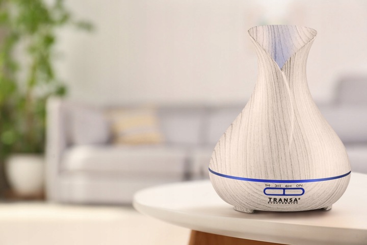 Dyfuzor Zapachowy Aromaterapia Pilot Timer LED AromaWhite Transa 300