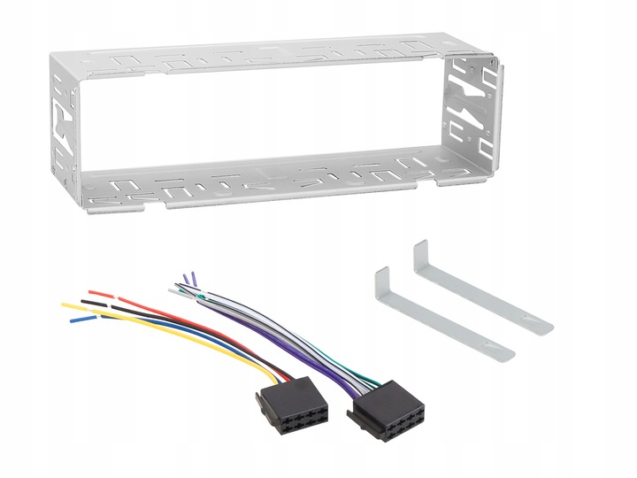 RADIO SAMOCHODOWE BLUETOOTH 1-DIN RDS USB-C AUX RCA SD MP3 LCD